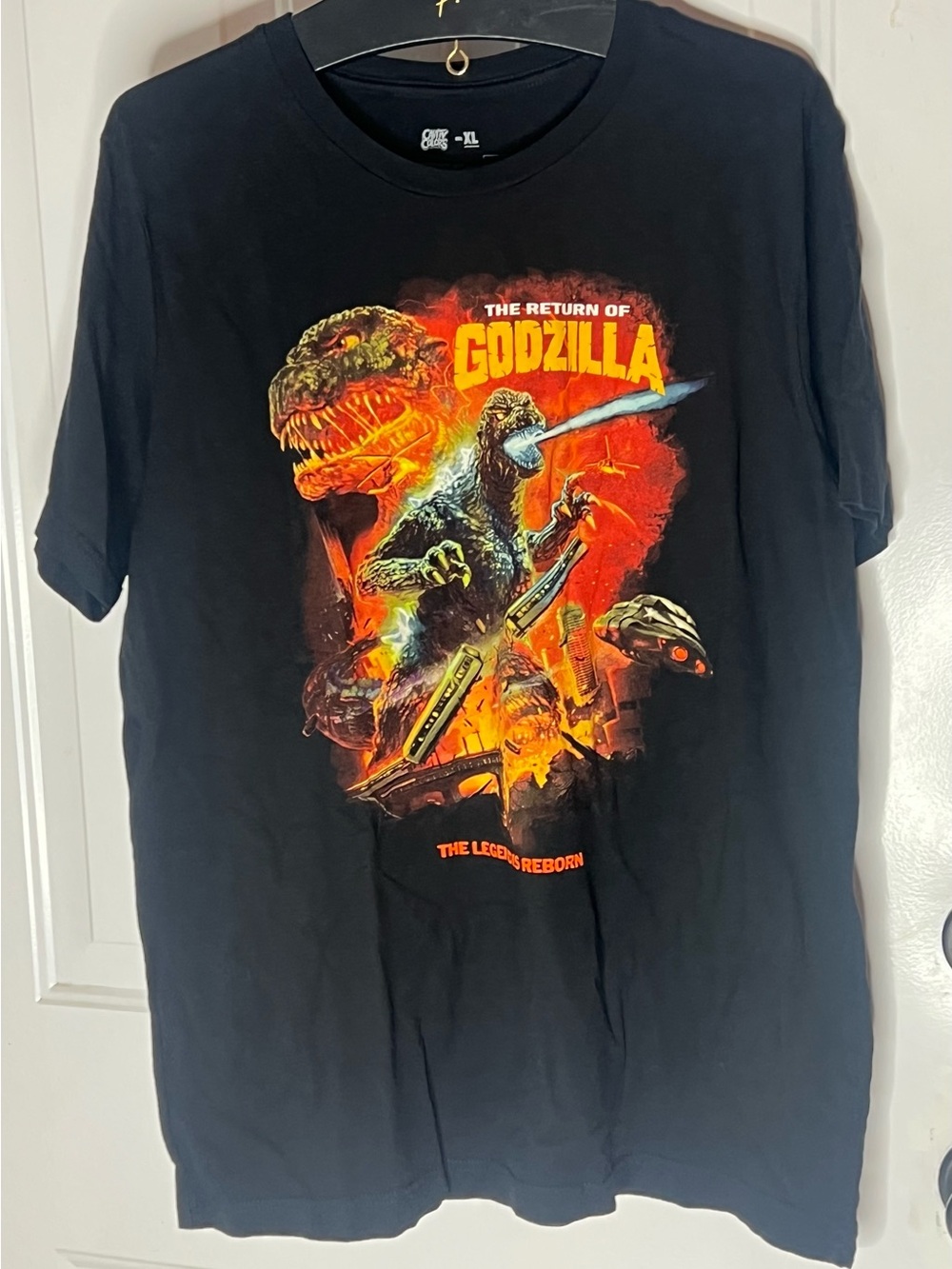 Godzilla T-shirt XL The Return Of Godzilla The Legend Is Reborn Tee Shirt